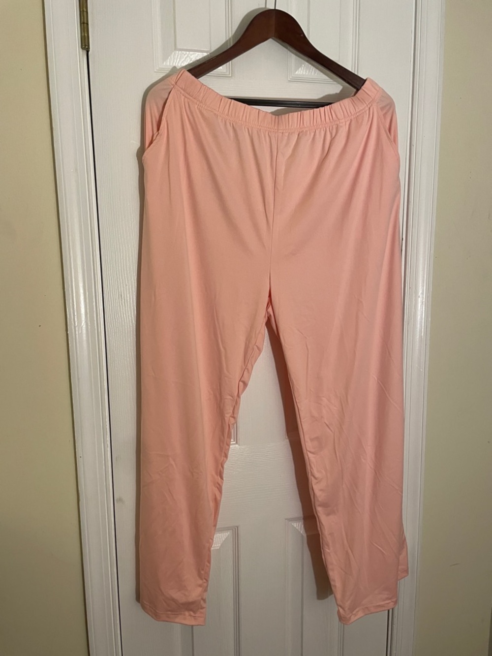 Peachy 2pc Summer Knit Pantsuit /Pajamas with Pockets 2XL - Picture 2 of 3
